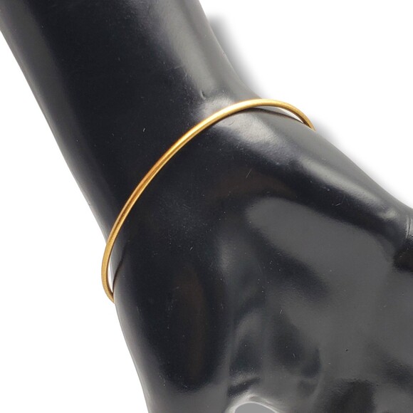 Alex and Ani Gold Tone World Peace Rafaelian Bangle Bracelet - Picture 3 of 9